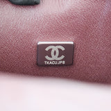 Chanel Double Flap Medium Black SHW - (MICROCHIP)