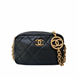 HOLD | Chanel Seasonal Camera Bag Black GHW - (MICROCHIP)