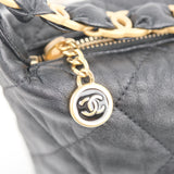 Chanel 21s Distressed Hobo Bag Black -s31