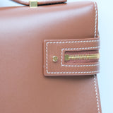 Loro Piana Extra Clutch L36 Burnt Tan/Sun Gold - (BRANDNEW)