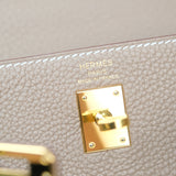 HOLD | Hermes Kelly 25 Togo Etoupe GHW - U