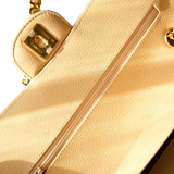 Chanel Double Flap Small Beige Claire GHW - (MICROCHIP)