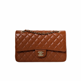 Chanel Double Flap Medium Caramel