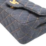 Chanel Mini Rectangle Denim GHW - (UNUSED)