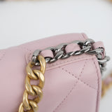 Chanel 19 Wallet on Chain (WOC) Pink