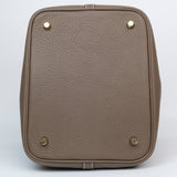 Hermes Picotin 22 Etoupe GHW - D