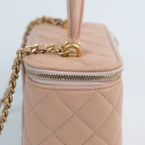 Chanel Vanity Top Handle Pink Beige - s31