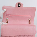 HOLD | Chanel Double Flap Medium Pink Iridescent -s27