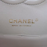 Chanel Double Flap Medium Dark Beige GHW - (MICROCHIP)
