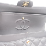 HOLD | Chanel Double Flap Small Dark Gray - (MICROCHIP)