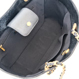 Chanel CC Trapezoid Chain Shopping Tote Bag