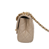 Chanel Coco First Mini Top Handle Flap GHW - (MICROCHIP)