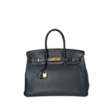 HOLD | Hermes Birkin 35 Togo Noir GHW