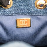 Chanel 25 Mini Denim Blue GHW - (MICROCHIP)
