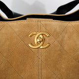 Chanel 25A Suede Calfskin Hobo Bag