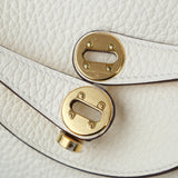 Hermes Mini Lindy Nata GHW - U (BRANDNEW)