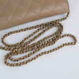 Chanel Wallet On Chain Dark Beige