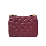 HOLD | Chanel Coco First Small Burgundy GHW - (MICROCHIP)