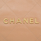 Chanel 22 Small Caramel Ghw - (MICROCHIP)