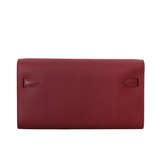 Hermes Kelly To Go Rouge H GHW - U