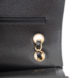 Chanel Double Flap Medium Black GHW - s31