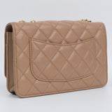 Chanel WOC Coco Crush Dark Beige - (MICROCHIP)