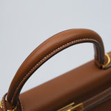 Hermes Kelly 25 Gold GHW - U