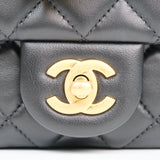 Chanel Mini Rec Pearl Crush Black GHW - (BRANDNEW)