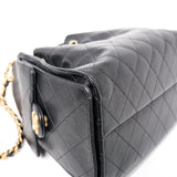Chanel 25 Small Black Caviar GHW - (MICROCHIP)