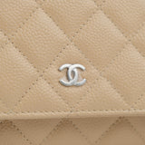 Chanel Wallet on Chain (WOC) Beige SHW - Chip; 2023