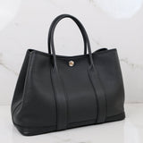 Hermes Garden Party 30 Black PHW - Z