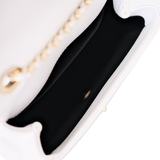 Chanel Mini Square Black and White GHW - s19