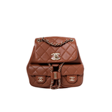 Chanel Mini Duma Backpack Caramel GHW - (MICROCHIP)