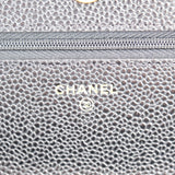 Chanel Wallet on Chain (WOC) BLack Caviar -s29