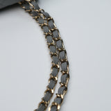 Chanel Double Flap Small Dark Gray -s29