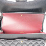 HOLD | Chanel Double Flap Maxi Black GHW