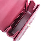 HOLD | Chanel Coco First Small Burgundy GHW - (MICROCHIP)