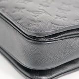 Louis Vuitton Black Monogram Empriente Leather Pochette Metis Bag