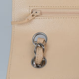 Chanel Double Flap Jumbo Beige SHW - s14