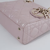 Lady Dior Mini Lotus Pearl GHW