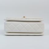 Chanel Matelasse White Multicolor Top Handle Pick Me Up