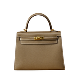 Hermes Kelly 25 Sellier Etoupe GHW - U