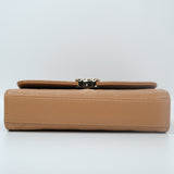 Chanel Kelly Clutch Beige GHW - (MICROCHIP)