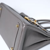 Hermes Birkin 30 Etain GHW - A