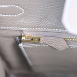 Hermes Birkin 25 Etoupe GHW - U