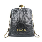 Chanel 22 Backpack GHW - (MICROCHIP)