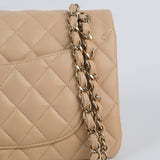 Chanel Double Flap Small Beige - s27