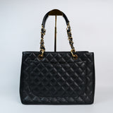 Chanel GST Black GHW -s15