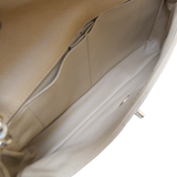 HOLD | Chanel East West Flap Dark Beige GHW - s10