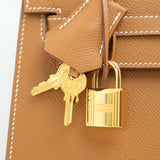 Hermes Kelly 25 Sellier Gold GHW - Z